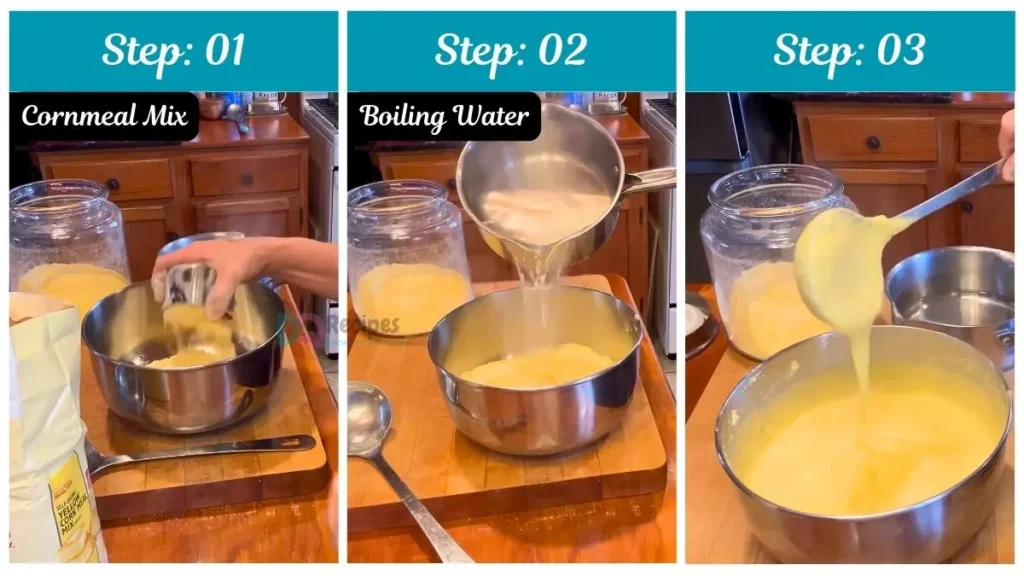 Step by Step Brenda Gantts Hot Water Cornbread Recipe