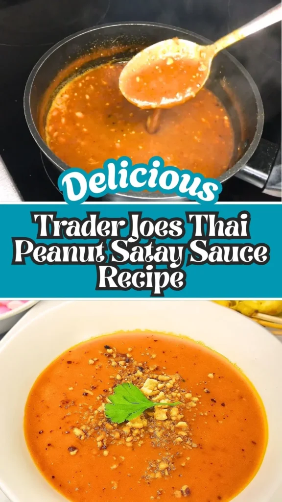 Trader Joes Thai Peanut Satay Sauce