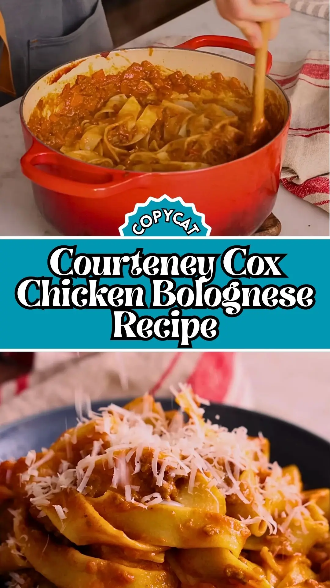 Copycat Courteney Cox Chicken Bolognese Recipe
