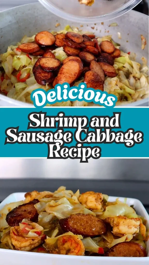 Shrimp and Sausage Cabbage