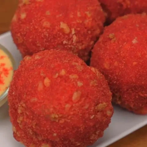 Flamin Hot Cheetos Boudin Balls Recipe