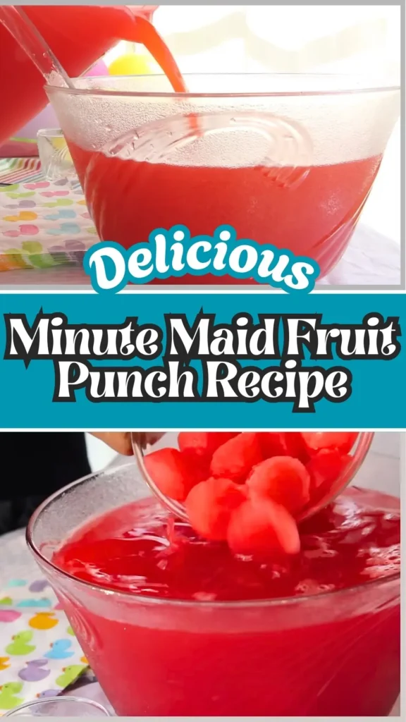 Minute Maid Fruit Punch