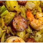 Shrimp and Sausage Cabbage Recipe