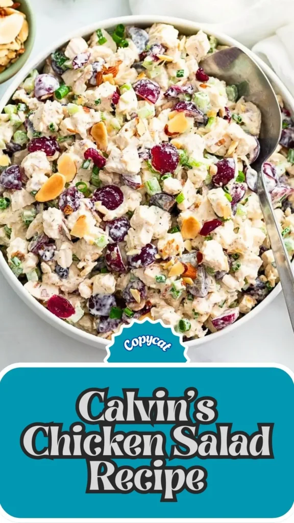 Copycat Calvin's Chicken Salad Recipe